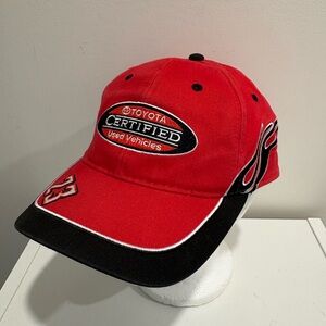 Y2K Toyota Flames Red & Black Baseball Cap